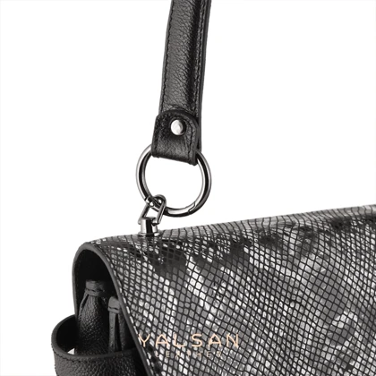 کیف دوشی و دستی زنانه چرم یلسان مدل ماژولار ستا کد 214-MC