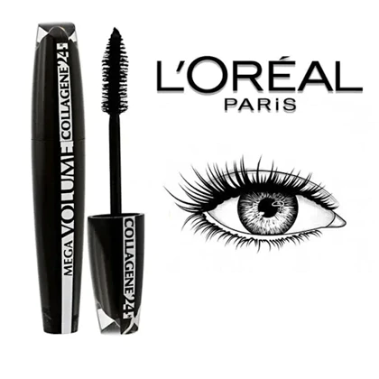 ریمل حجم دهنده لورآل x15 مدل Mega Volume