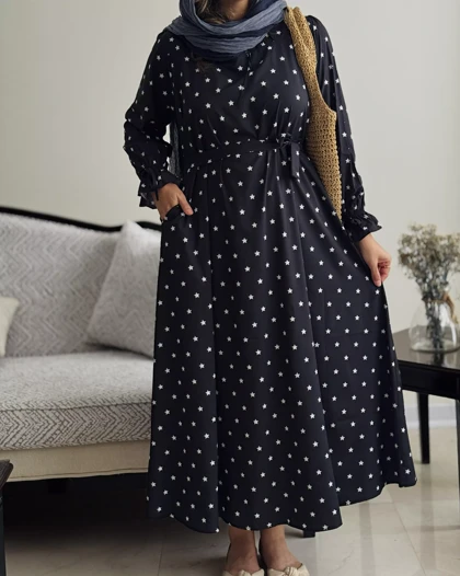 پیراهن ماکسی گلپری