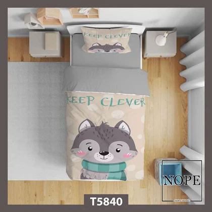 روتختی کودک طرح بچگانه گرگ مدل T5840