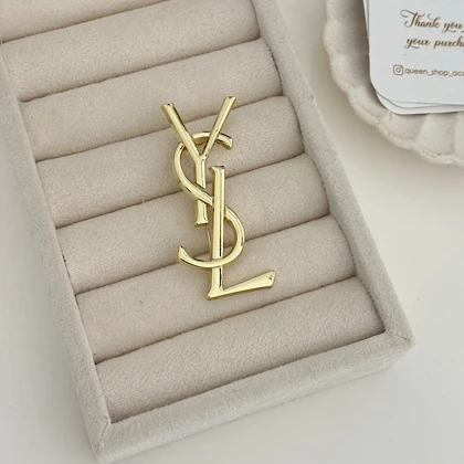 گل سینه YSL بزرگ کد 908