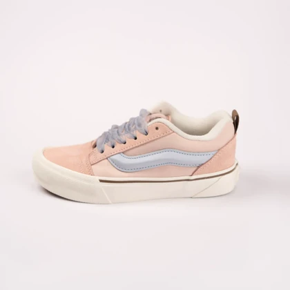 کفش ونس مدل نواسکول/vans knuskool pink blue line