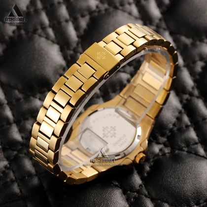 ساعت زنانه پتک فیلیپ طلایی Patek Philippe Nautilus GdB1
