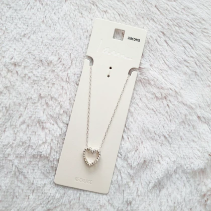 گردنبند زنانه آی ام مدل قلب کد Z-YSD54