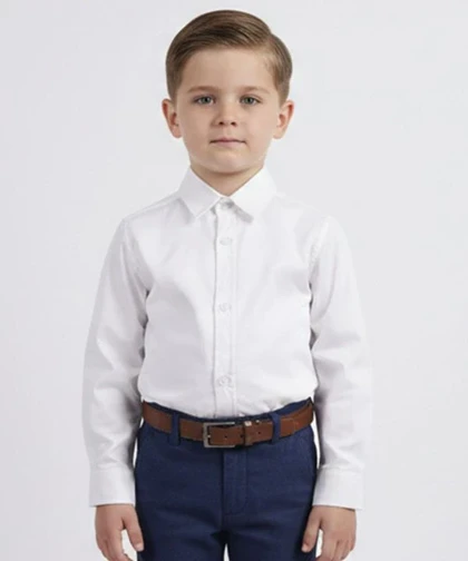 پیراهن آستین بلند پسرانه مرینو Merino کد 1858