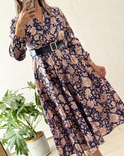 پیراهن مزونی ساتن 3