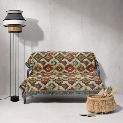 شال مبل ریش دار classic 22