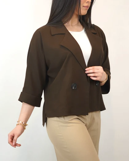 کراپ لینن پانچ