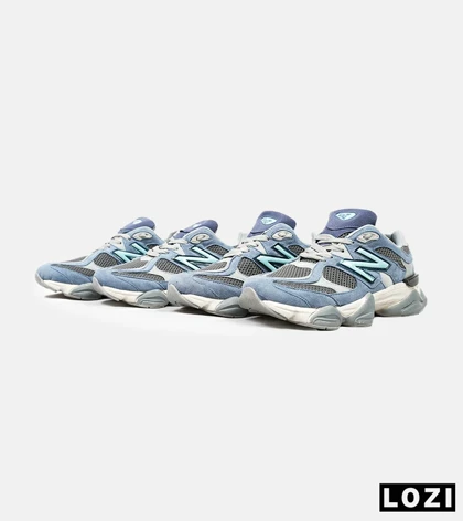 کفش کتانی مردانه آبی خاکستری NEW BALANCE 9060