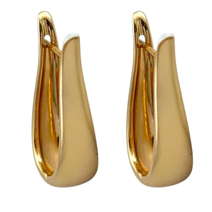 گوشواره زنانه طرح آینه ای ژوپینگ، ظرافت در یک قاب