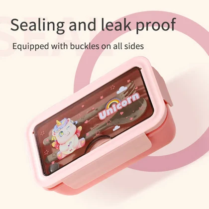 پک قمقمه وظرف غذا پلاستیکی