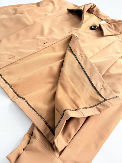 بامبر سانتا زنانه دکمه دار پایین کش