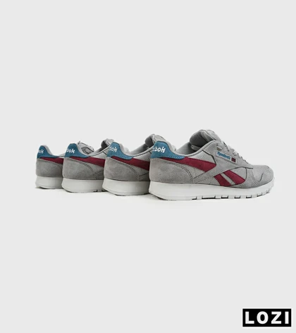 کفش کتانی طوسی قرمز مردانه Reebok LEGACY