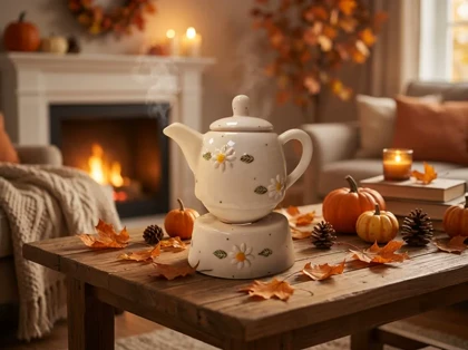 قوری وارمردار سرامیک بابونه