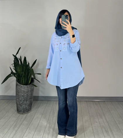 مانتو گلدوزی خوشه(ایراد دار)