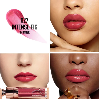 لیپ گلاس حجم‌دهنده مایع دیور مدل Addict Lip Maximizer رنگ Intense Fig شماره 027 – 6 میلی‌لیتر