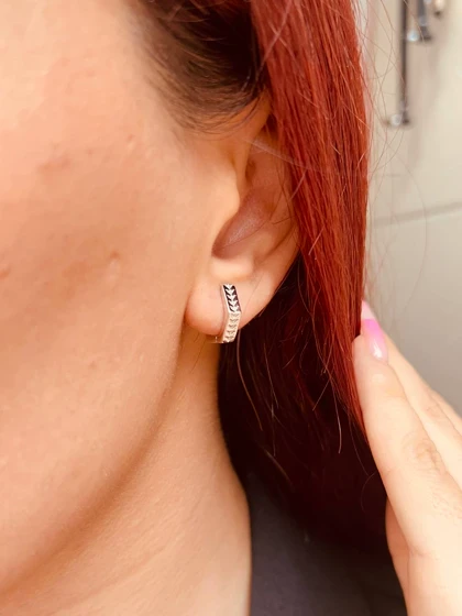 گوشواره شش ضلعی ژوپینگ M48