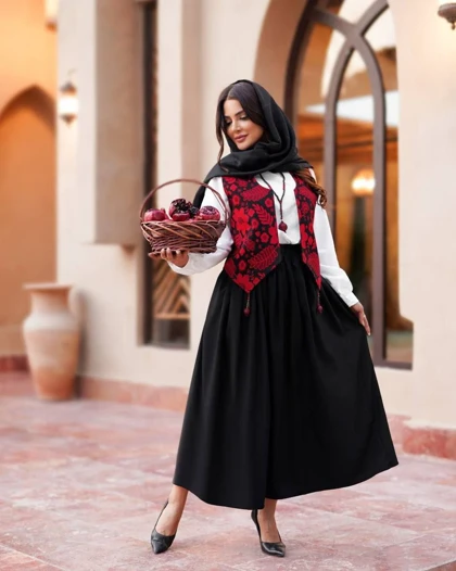 جلیقه دامن ویژه یلدا ( وست دامن )