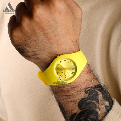 ساعت آیس زرد Ice Glam Y1