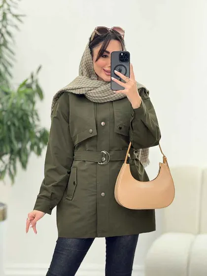 بارانی ژیله دار سپیدار