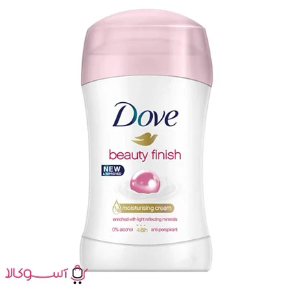 استیک ضد تعریق داو مدل beauty finish وزن 40 گرم