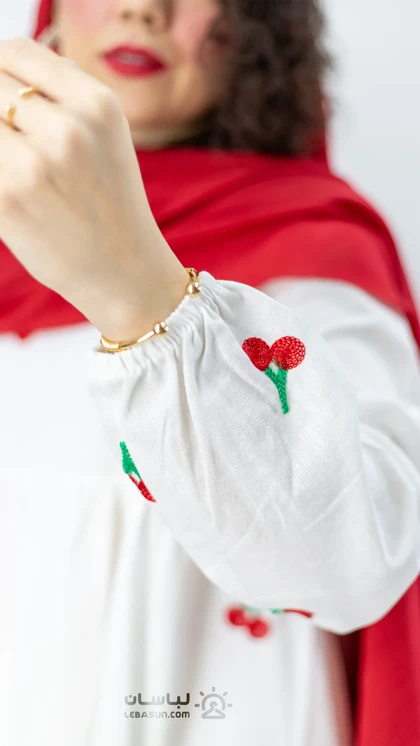 مانتو عروسکی گیلاسی