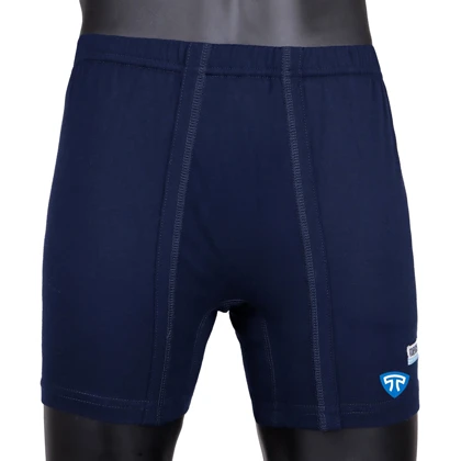 شورت پادار پنبه کش لیفه ای (تک عددی) سورمه ای