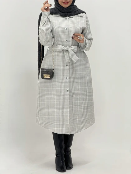 3564-مانتو پاییزه شایلین