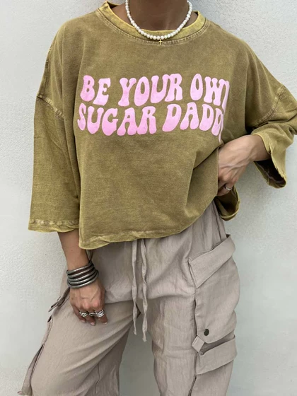 تیشرت نیم‌تنه SUGAR DADDY