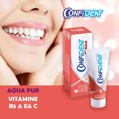 خمیر دندان Aqua Pure کانفیدنت 100 گرم