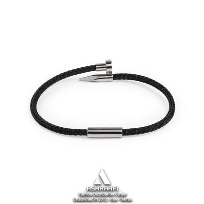 دستبند چرمی کارتیه Cartier Nail Bracelet KS1