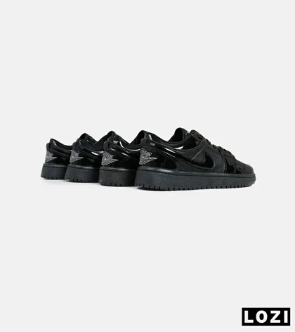 کفش کتانی مردانه مشکی نایک NIKE jordan 1 مدل 5962