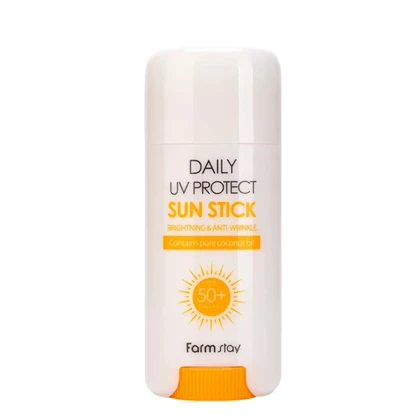کرم ضد آفتاب روزانه محافظ فارم‌استی, Farm Stay مدل Daily UV Protect SPF 50 حجم 16 میلی‌لیتر مناسب انواع پوست
