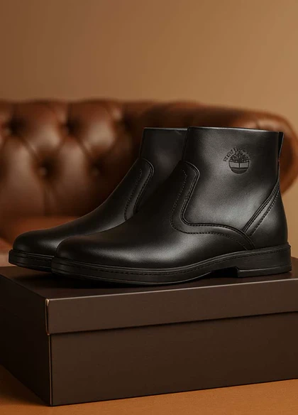 نیم بوت مردانه مشکی مدل Rad ویژه