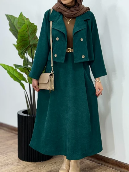 ست کت و دامن ارغوان