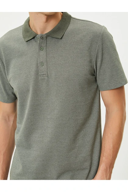 تیشرت یقه پولو مردانه koton