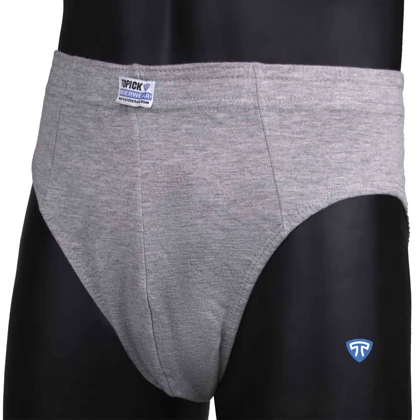 شورت اسلیپ پنبه کش لیفه ای (تک عددی) ملانژ