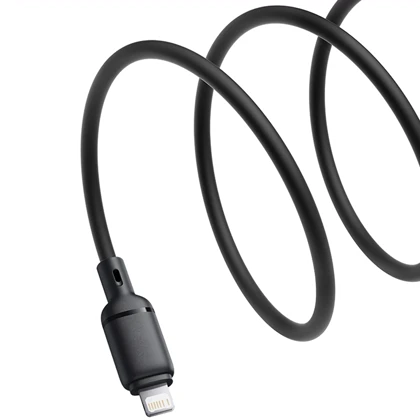 کابل فست شارژ USB به لایتنینگ 2.4 آمپر دو متری بیسوس P10377702113-00