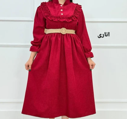 پیراهن زنانه نازلی┃حسام استایل