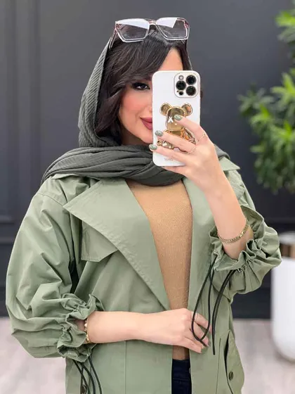 بارانی پشت و آستین گت