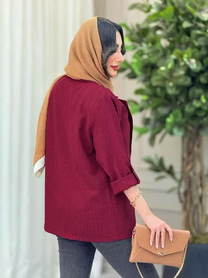 مانتو دو دکمه فرانک