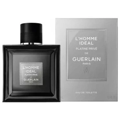 عطر ادکلن لهوم ایدیل پلاتین پرایو گرلن 100 میل اورجینال Guerlain L’Homme Ideal Platine Prive 100ml Original