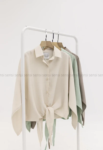شومیز گره‌ای پری ساده