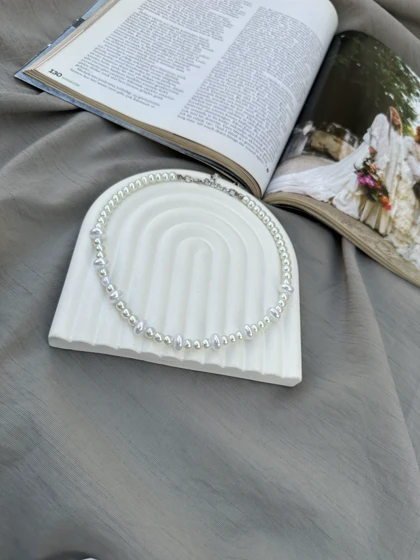 گردنبند صدف مرواریدی