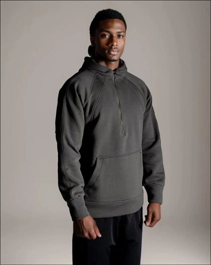 هودی نیم زیپ مردانه طرح LULULEMON کد 2164 شناسه 10100608