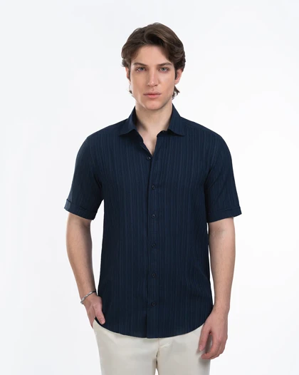 پیراهن مردانه آستین کوتاه کد M0102