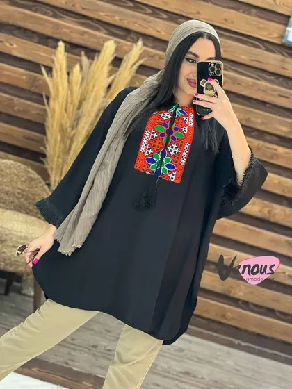 مانتو سنتی جلوبسته