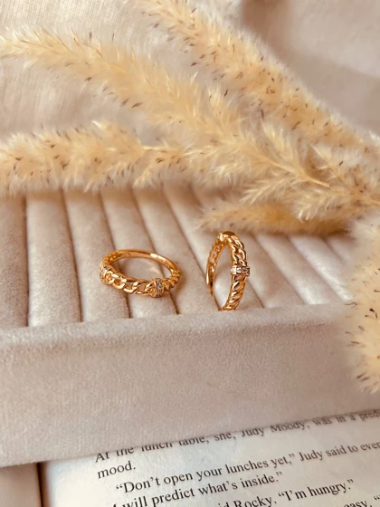 انگشتر کارتیه نگینی ژوپینگ M71