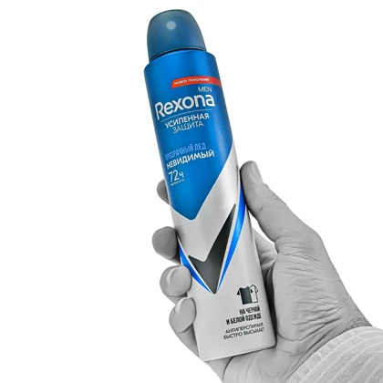 اسپری ضد تعریق مردانه رکسونا REXONA مدل Invisible Ice 72H حجم 200ml