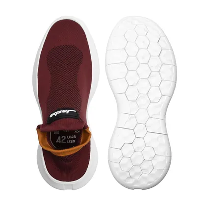 کتانی راحتی میجز جزبا زرشکی - Jazba Mijaz Sockün Maroon
